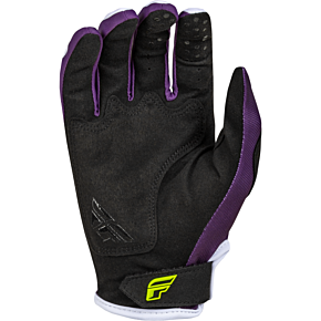 FLY RACING Kinetic Reload Gloves Deep Purple/white/hi-vis Sm