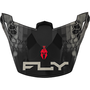 FLY RACING Kinetic Se Kryptek Visor Matte Moss Grey/black