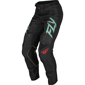 FLY RACING Kinetic S.e. Rave Pants Black/mint/red Sz 34
