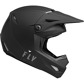 FLY RACING Kinetic Solid Helmet Matte Black 2x