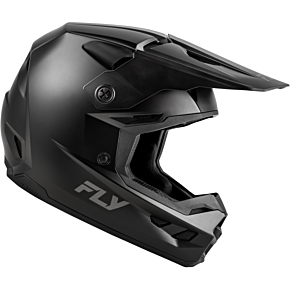 FLY RACING Kinetic Solid Helmet Matte Black Xl