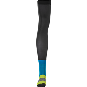 FLY RACING Knee Brace Socks Hi-vis/black/blue Lg/xl