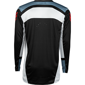 FLY RACING Lite Jersey Black/white/denim Grey 2x