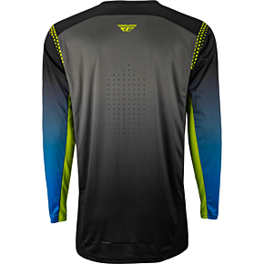 FLY RACING Lite Jersey Grey/blue/hi-vis Md