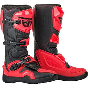 FLY RACING Maverik Boots Red/black Sz 10