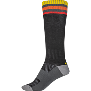 FLY RACING Mx Socks Thin Black Sm/md