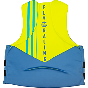 FLY RACING Neoprene Flotation Vest Blue/hi-vis/teal 2x