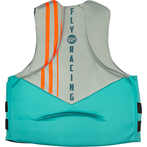 FLY RACING Neoprene Flotation Vest Teal/grey/orange 3x