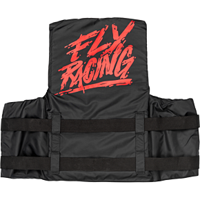 FLY RACING Nylon Flotation Vest Black/red Sm/md