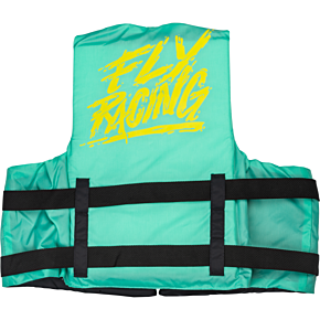 FLY RACING Nylon Flotation Vest Seafoam Green/yellow 3x
