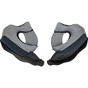 FLY RACING Odyssey Cheek Pads Md Grey/black