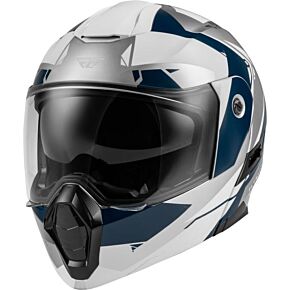 FLY RACING Odyssey Summit Helmet Navy/grey/white Md