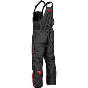 FLY RACING Outpost Bib Black/red Md