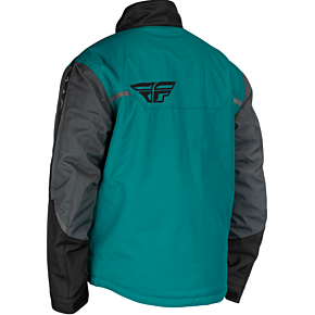 FLY RACING Outpost Jacket Black/teal/orange Xl