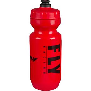 FLY RACING Podium Water Bottle Red/blk 22oz