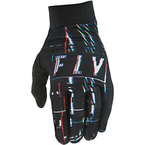 FLY RACING Pro Lite Glitch Gloves Black/red/blue Sz 11