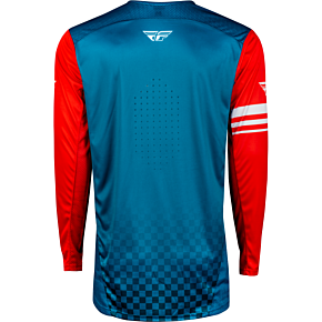 FLY RACING Rayce Bicycle Jersey Red/white/blue Xl