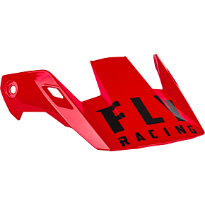 FLY RACING Rayce Helmet Visor Red/black Xl