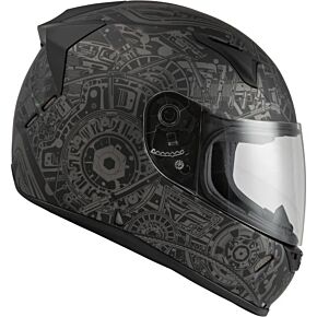 FLY RACING Revolt Matrix Helmet Matte Grey/black Xl