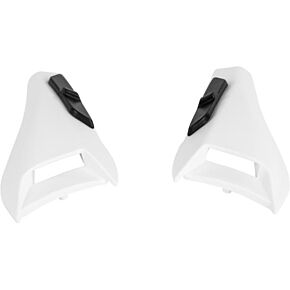 FLY RACING Revolt Top Vent Set Matte White