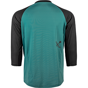 FLY RACING Ripa 3/4 Sleeve Jersey Evergreen/black Lg