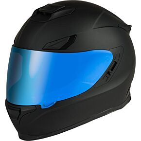 FLY RACING Sentinel Outer Faceshield Blue Mirror