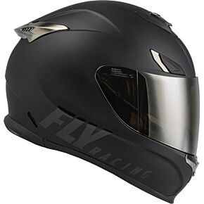 FLY RACING Sentinel Recon Helmet Matte Black/charcoal Chrome Xs