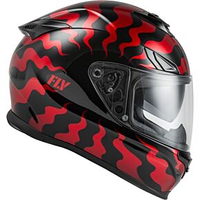 FLY RACING Sentinel Venom Helmet Red/black Sm