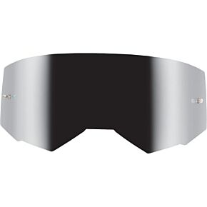 FLY RACING Single Lens W/post Adult Silver Mirror/smoke