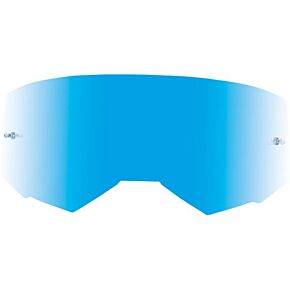 FLY RACING Single Lens W/post Adult Sky Blue Mirror/smoke