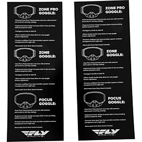 FLY RACING Snow Bullet Point Magnet 4x10