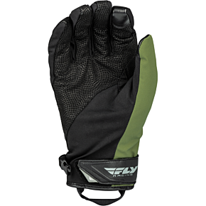 FLY RACING Title Long Gloves Black/olive 3x