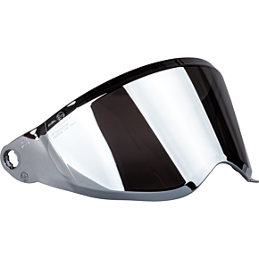FLY RACING Trekker Helmet Face Shield Silver Iridium