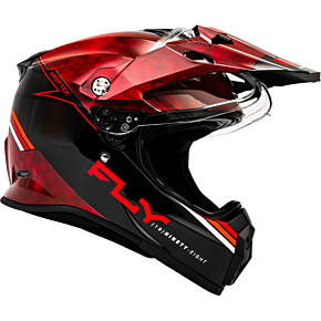 FLY RACING Trekker Kryptek Conceal Helmet Red/black Lg