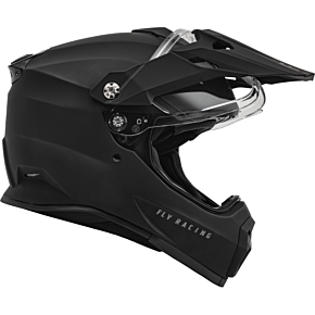 FLY RACING Trekker Solid Helmet Matte Black Xs