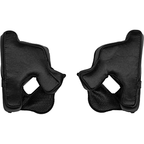 FLY RACING Werx-r Helmet Cheek Pads Black Md 30mm