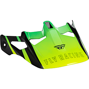FLY RACING Werx-r Helmet Visor Hi-vis/teal Carbon