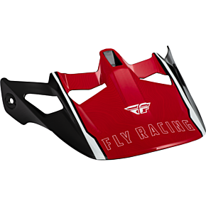 FLY RACING Werx-r Helmet Visor Red Carbon
