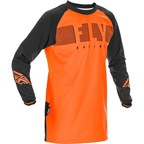 FLY RACING Windproof Jersey Orange/black Lg
