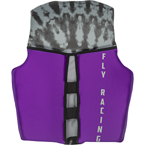 FLY RACING Wmn's Neoprene Flotation Vest Purple/grey/black Lg
