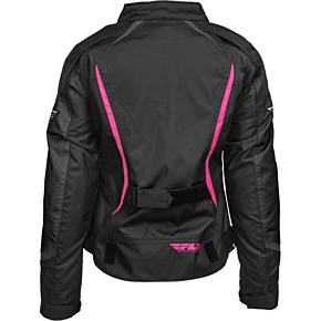 FLY RACING Women's Butane Jacket Black/pink Md