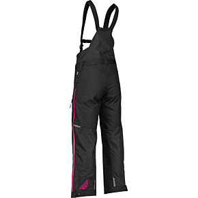 FLY RACING Women's Carbon Bib Black/pink 4x
