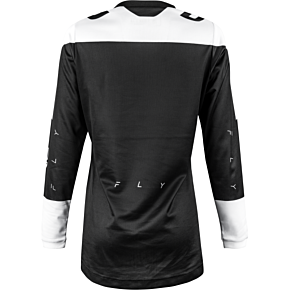 FLY RACING Women's F-16 Jersey Black/white Xl