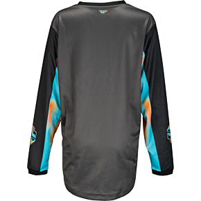 FLY RACING Women's F-16 Jersey Grey/pink/blue Xl