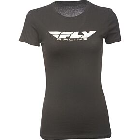 FLY RACING Women's Fly Corporate Tee Black Md
