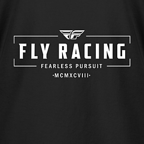 FLY RACING Women's Fly Motto Tee Black Lg