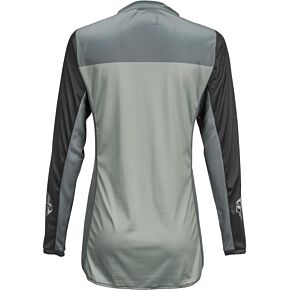 FLY RACING Women's Lite Jersey Black/grey Lg