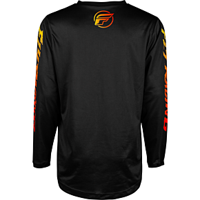 FLY RACING Youth F-16 Jersey Black/yellow/orange Yxl
