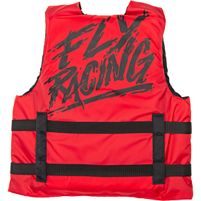 FLY RACING Youth Flotation Vest Red/black