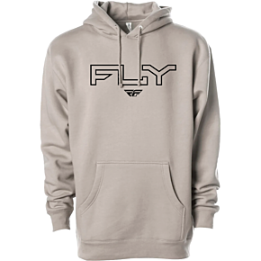 FLY RACING Youth Fly Edge Hoodie Cement Ys/ym